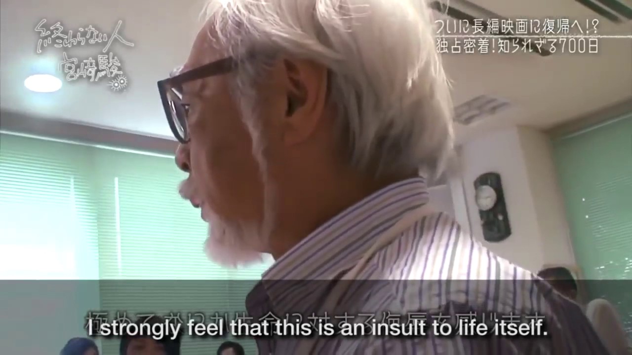 Hayao Miyazaki Tells Video Game Makers What He Thinks of Their Characters Made with Artificial Intelligence: “I’m Utterly Disgusted. This Is an Insult to Life Itself”