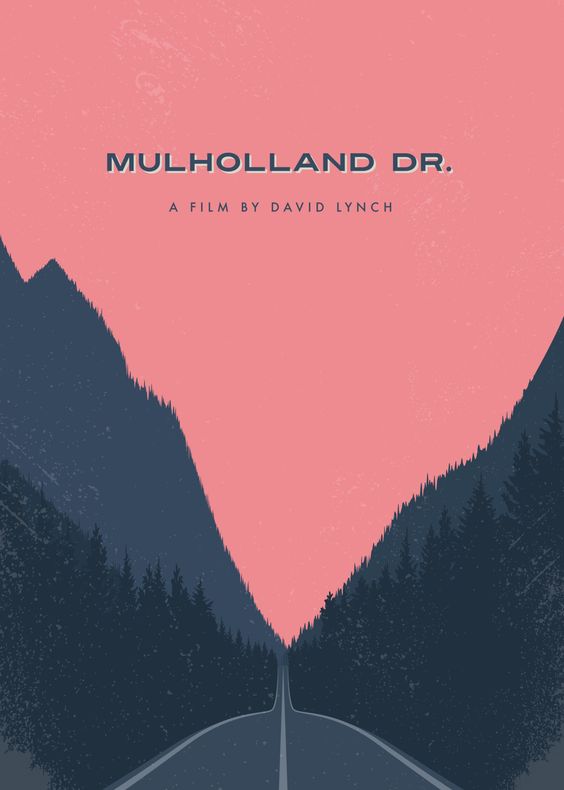 Graphic Designer Redesigns a Movie Poster Every Day, for One Year: Scarface, Mulholland Dr., The Graduate, Vertigo, The Life Aquatic and 360 More movie a day lynch