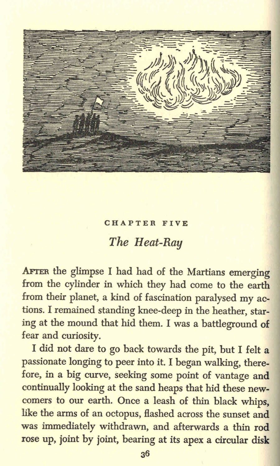 Edward Gorey Illustrates H.G. Wells’ The War of the Worlds in His Inimitable Gothic Style (1960) Wells2 e1494910071409