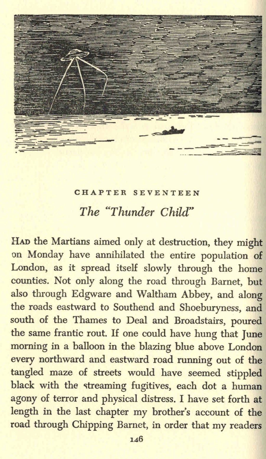 Edward Gorey Illustrates H.G. Wells’ The War of the Worlds in His Inimitable Gothic Style (1960) Wells3 e1494910134859