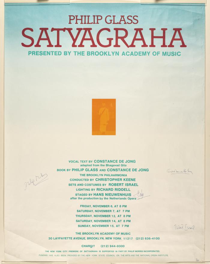 Brooklyn Academy of Music Puts Online 70,000 Objects Documenting the History of the Performing Arts 1981f 00330 poster