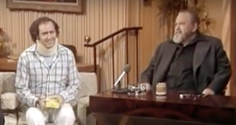 The Improbable Time When Orson Welles Interviewed Andy Kaufman