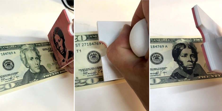 Designer Creates A D Printed Stamp That Replaces Andrew Jackson With