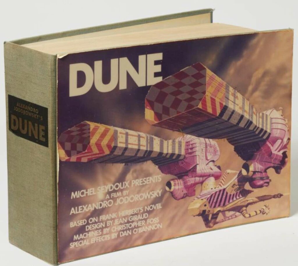 Rare Book Featuring The Concept Art For Jodorowskys Dune Goes Up For