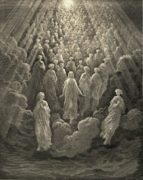 7: Gustave Dore glowing souls