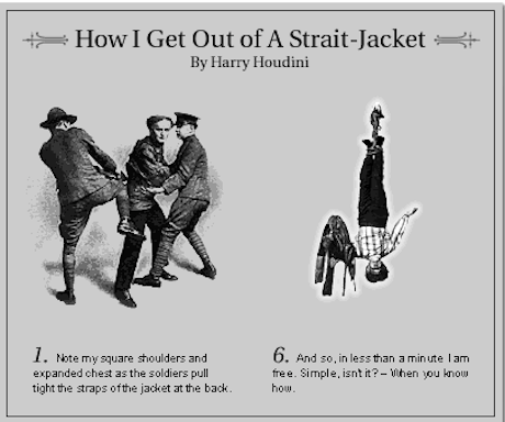 Watch Houdini Escape From a Strait Jacket, Then See How He Did It ...
