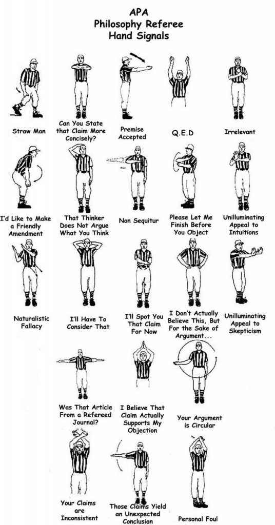 football referee signals no good