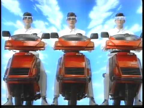 Downloadable honda scooter ad with adam ant and grace jones #1