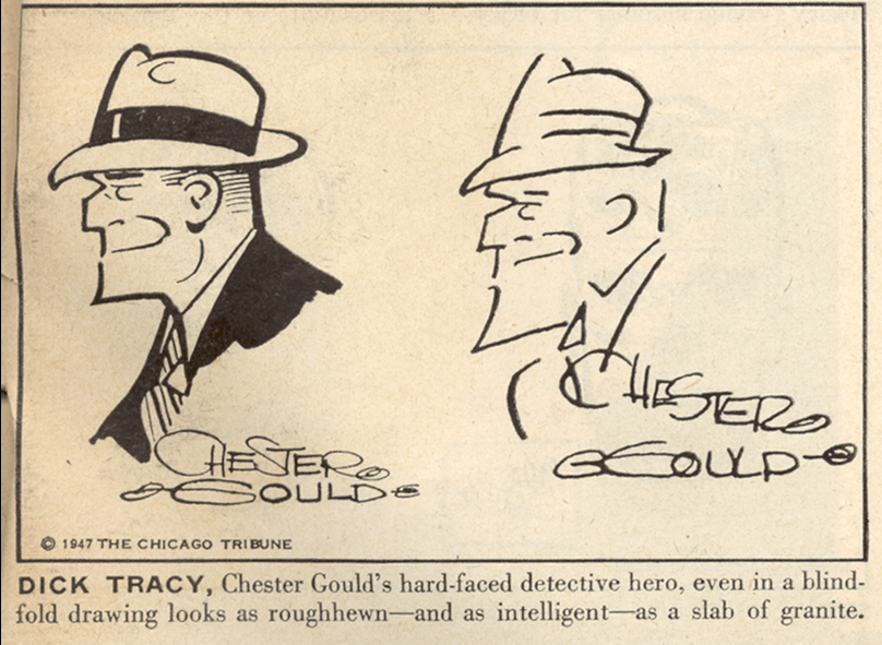 Cartoonists Draw Their Famous Cartoon Characters While Blindfolded (1947) |  Open Culture
