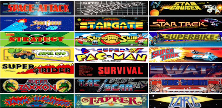 popular old arcade games