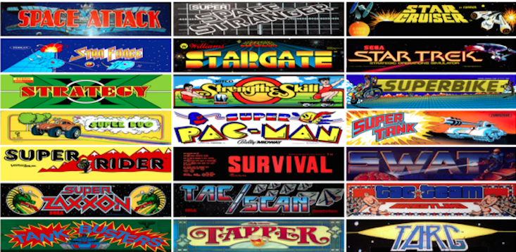 retro game site