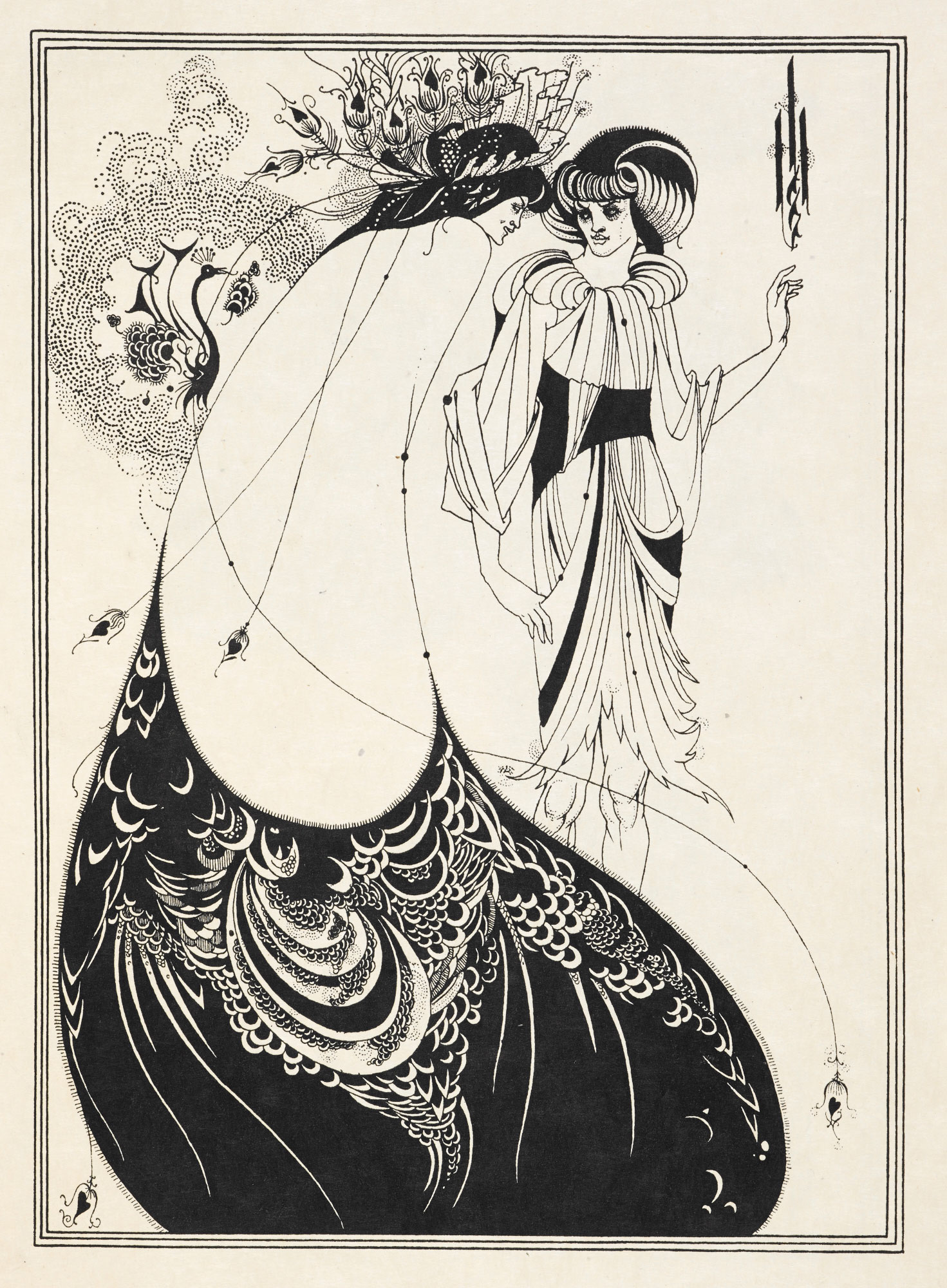 Oscar Wilde s Play Salome Illustrated By Aubrey Beardsley In A Striking 