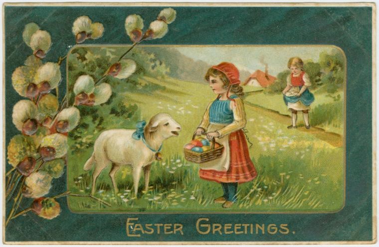 Image result for vintage easter postcards