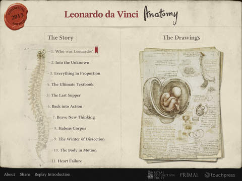 Da Vinci iPad App