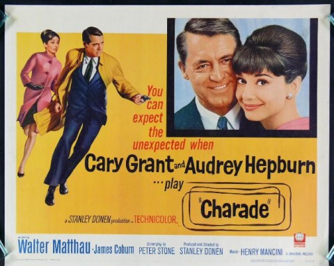 Charade, the Best Hitchcock Film Hitchcock Never Made. Stars Cary Grant &  Audrey Hepburn