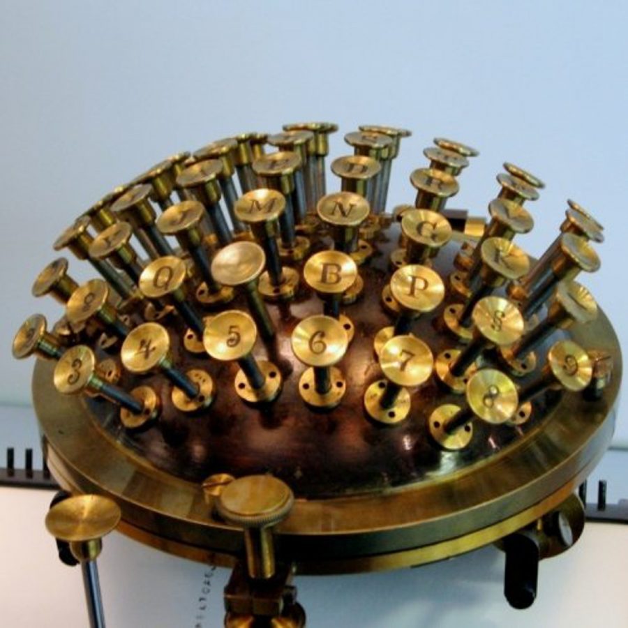 Behold Friedrich Nietzsche’s Curious Typewriter, the "MallingHansen Writing Ball" Open Culture