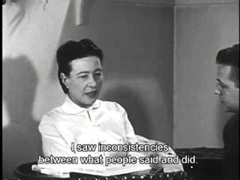 Simone de Beauvoir Defends Existentialism & Her Feminist Masterpiece, The  Second Sex, in Rare 1959 TV Interview | Open Culture