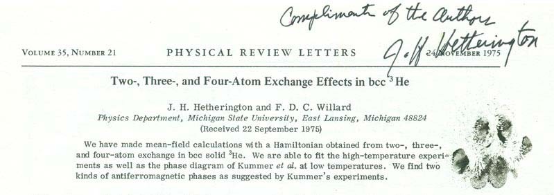 When a Co-Authored a Paper in a Leading Physics Journal (1975) Open Culture