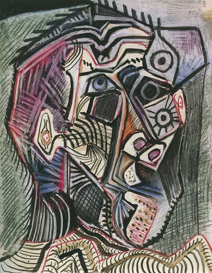 Picasso Portrait Mann - Pablo Picasso In Frejus 1966 Fotocommunity Timeline Images - Pablo picasso was one of the greatest artists of the 20th century, famous for paintings like 'guernica' and for the picasso created the epitome of his later work, self portrait facing death, using pencil.