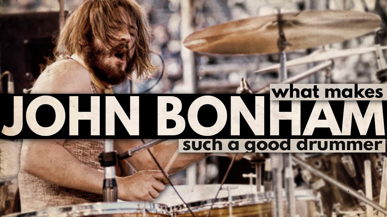 What Makes John Bonham Such a Good Drummer? A New Video Essay Breaks