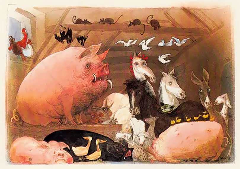 Animal Farm – Ralph Steadman Art Collection