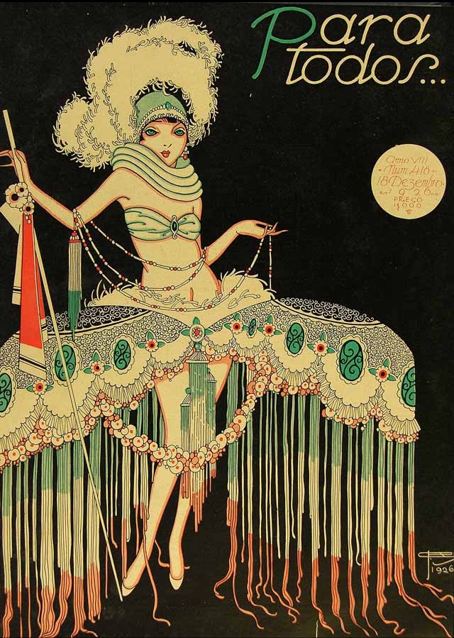 Behold The Beautiful Designs Of Brazil S 1920s Art Deco Magazine Para   Paratodos21 