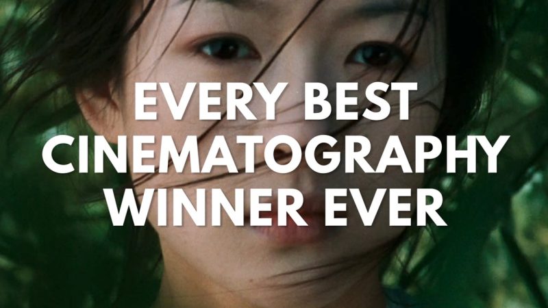 Every Academy Award Winner For Best Cinematography In One Supercut ...