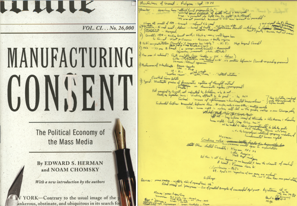 Manufacturing Consent by Edward S. Herman