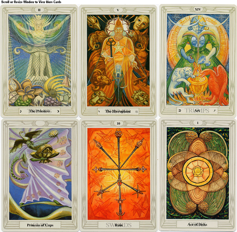 Aleister Crowley Tarot Art