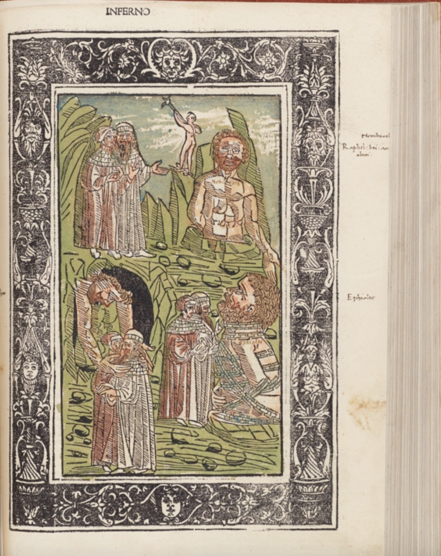 A Digital Archive of the Earliest Illustrated Editions of Dante's ...