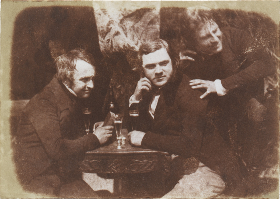 The First Known Photograph of People Sharing a Beer (1843) | Open ...