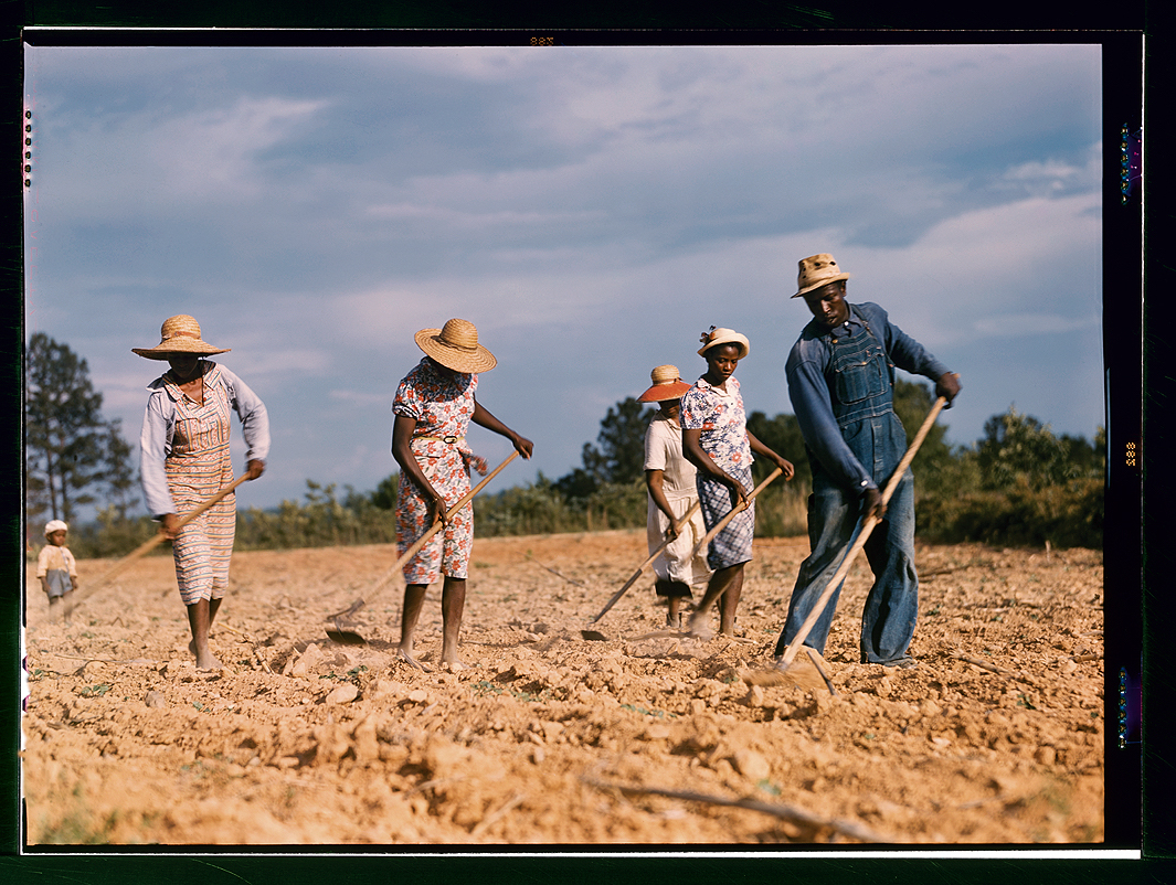 great depression pictures in color