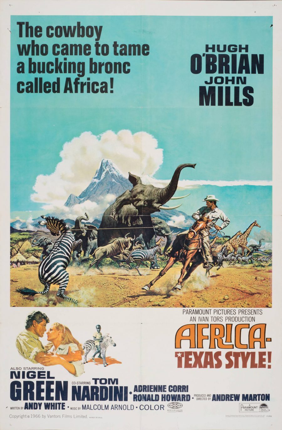 10,000 Classic Movie Posters Getting Digitized & Put Online by the Harry Ransom Center at UT-Austin: Free to Browse & Download Africa Texas Style e1516348048364