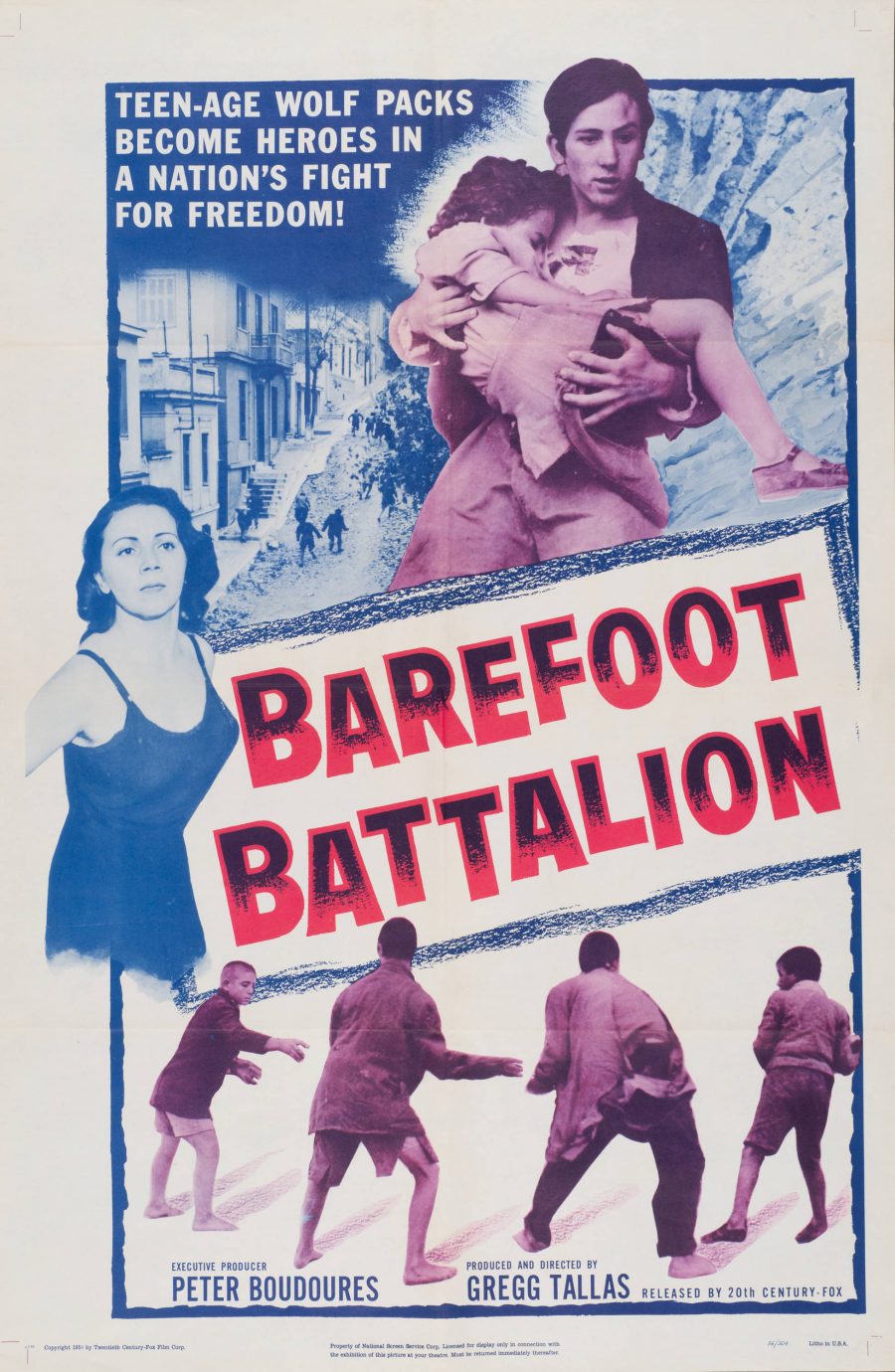 10,000 Classic Movie Posters Getting Digitized & Put Online by the Harry Ransom Center at UT-Austin: Free to Browse & Download Barefoot Battalion e1516348026668