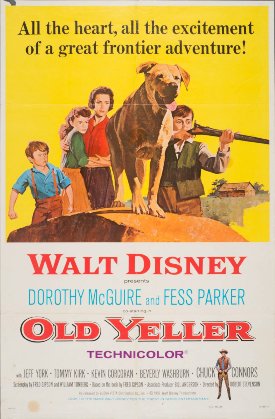 10,000 Classic Movie Posters Getting Digitized & Put Online by the Harry Ransom Center at UT-Austin: Free to Browse & Download Old Yeller e1516348013879