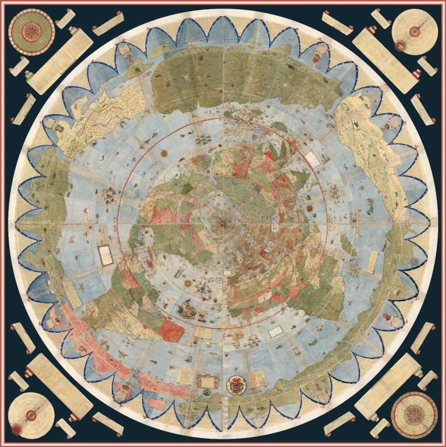 The Largest Early Map Of The World Gets Assembled For The First Time   Early Map E1516687805477 