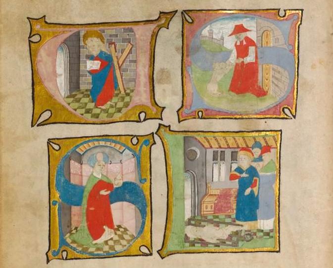 medieval manuscript art storytelling