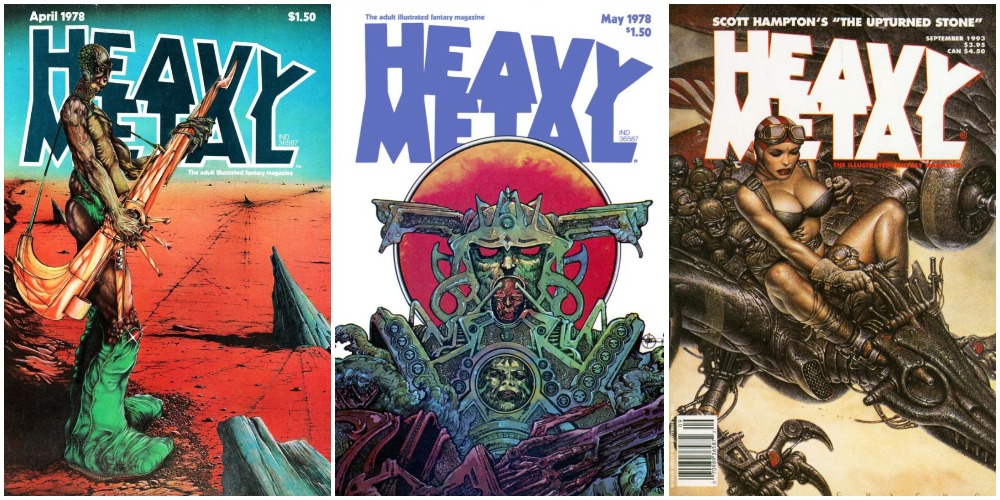 A Digital Archive Of Heavy Metal The Influential Adult Fantasy Magazine That Featured The Art Of Moebius H R Giger More Open Culture