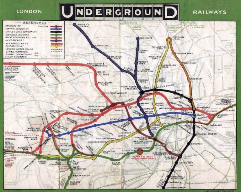 The Genius Of Harry Becks 1933 London Tube Map And How It