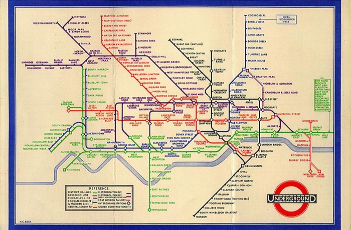 The Genius of Harry Beck's 1933 London Tube Map--and How It ...