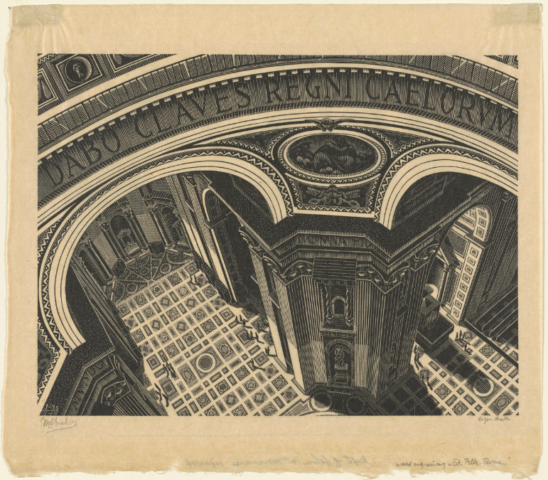 Dozens of M.C. Escher Prints Digitized & Online by the Boston Public Library | Open Culture