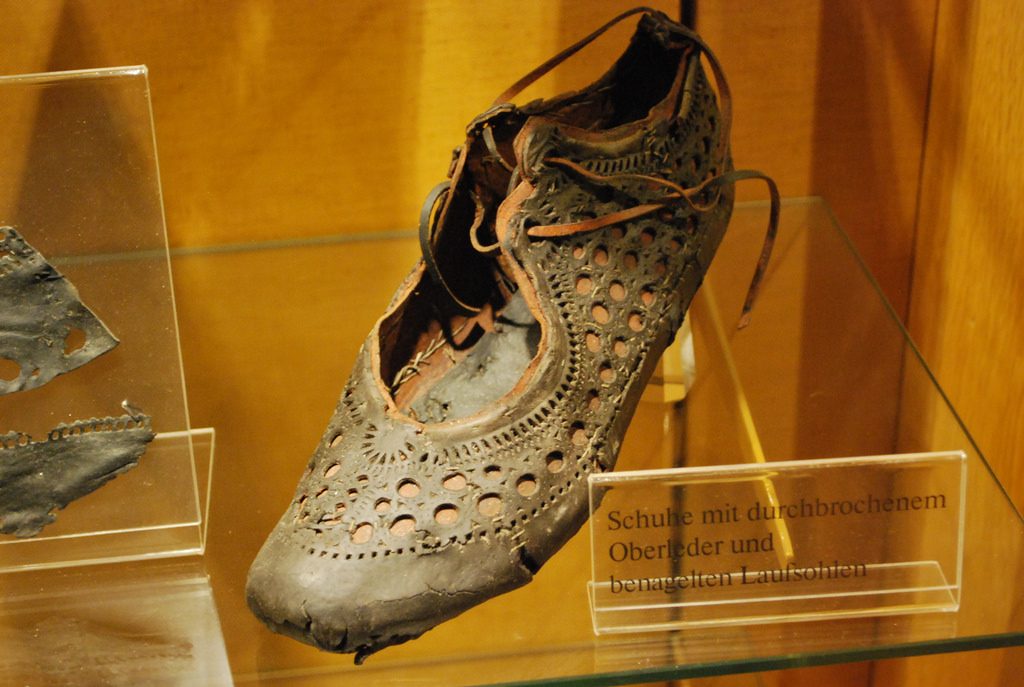 Elegant 2 000 Year Old Roman Shoe Found in a Well Open Culture