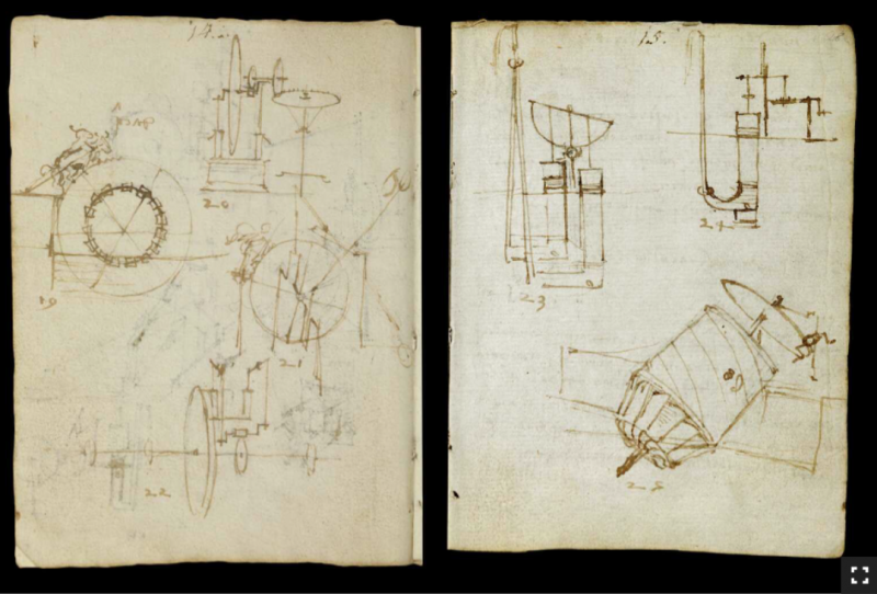 Leonardo da Vinci's Earliest Notebooks Now Digitized and Made Free