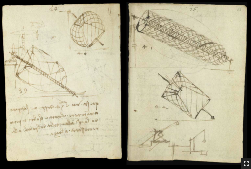 Leonardo da Vinci’s Earliest Notebooks Now Digitized and Made Free Online Leonardo VA5 e1535696764323