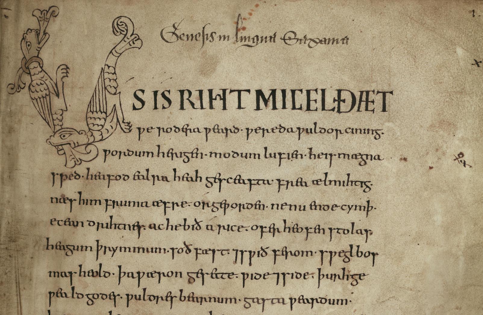 These Four Manuscripts Contain All Of The Literature Written In Old English And Beyond That