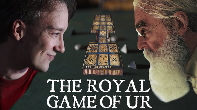 Watch a playthrough of the oldest board game in the world the sumerian 