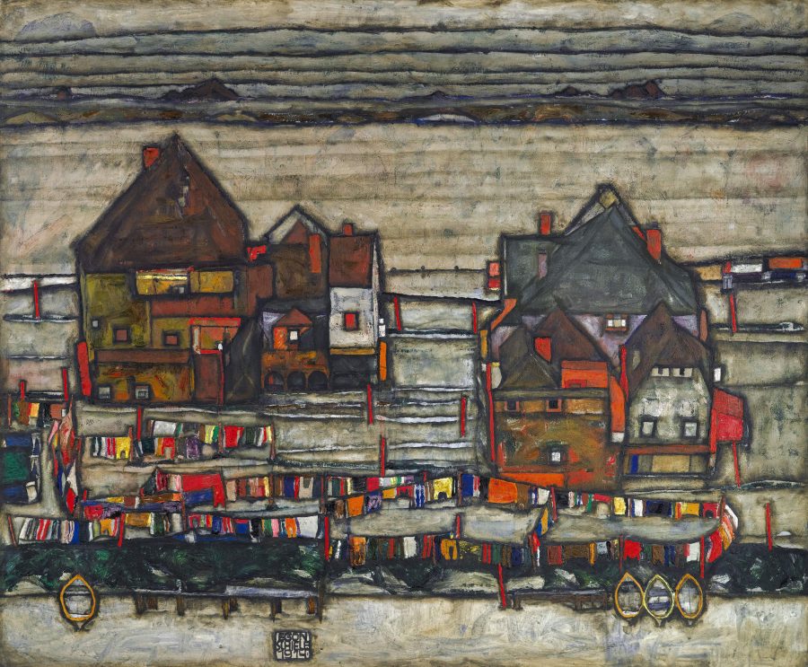 New Digital Archive Will Feature the Complete Works of Egon Schiele: Start with 419 Paintings, Drawings & Sculptures egon schiele houses with laundry seeburg ha user mit bunter wa sche 1914 pc e1545638938722