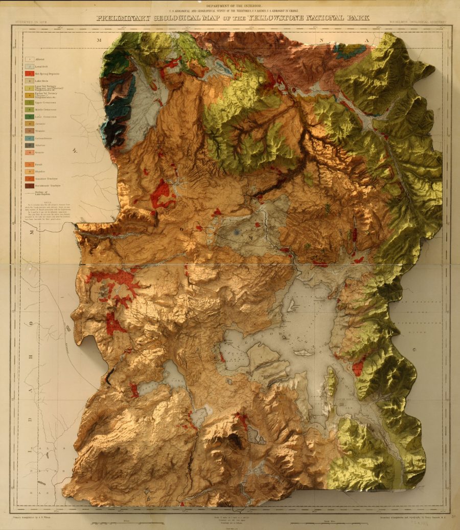 Vintage Geological Maps Get Turned Into 3D Topographical Wonders 