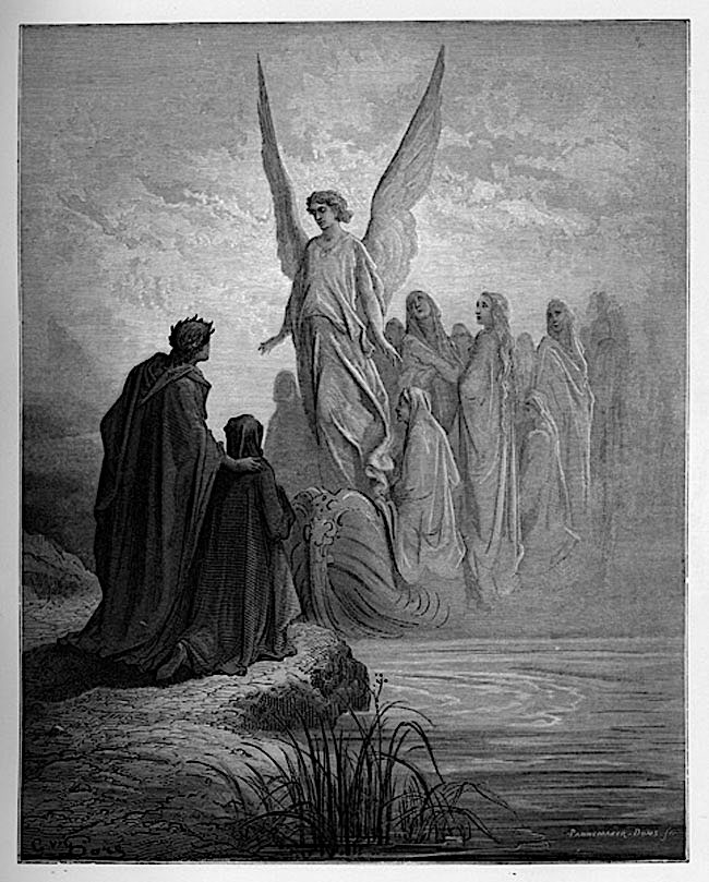 Gustave Doré - O Inferno de Dante - Dantes Curiosidade: Uma Ilustração de  Círculos do Inferno - Art Print