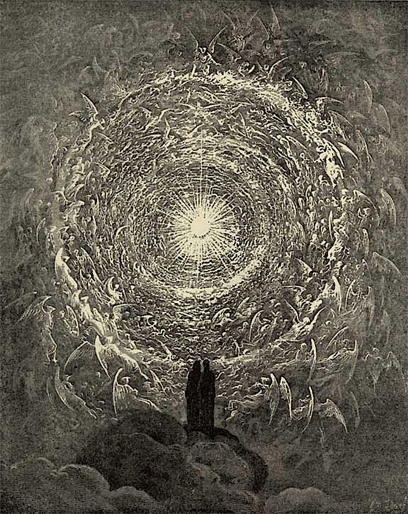 Gustave Doré - O Inferno de Dante - Dantes Curiosidade: Uma Ilustração de  Círculos do Inferno - Art Print